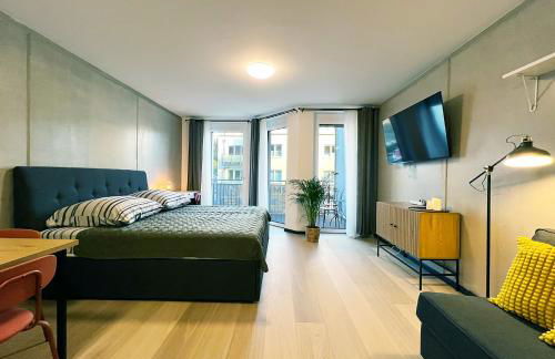 bonquartier Design Apartment mit Balkon, Parkplatz - Foto 16