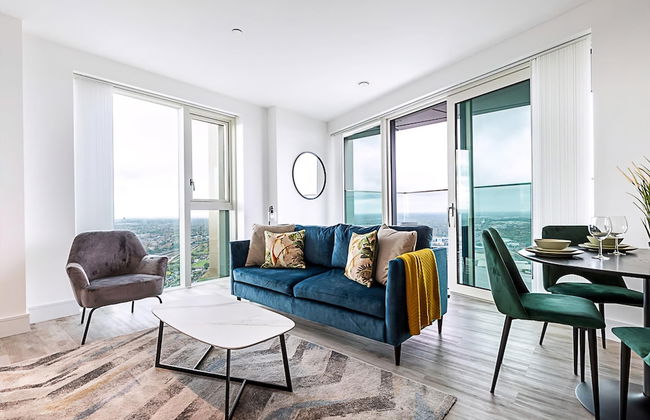 Modern Sky-High Flat In North Acton - Foto 1