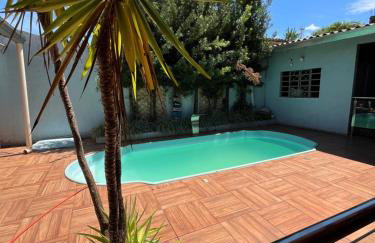 Linda Casa com Piscina e Edícula Gourmet Ouro verde - Foto 24