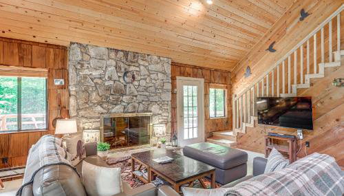 Mars Hill Cabin with Pool Table about 2 Mi to Wolf Ridge - Foto 4