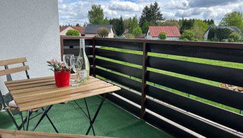 Ferienwohnung im Fichtelgebirge - nahe der Skipiste mit Balkon & Free Parking - Foto 4