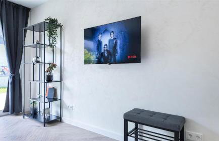 ALFA Stuttgart Doppelzimmer Teeküche Porsche Bosch l Gemeinschaftsbad WIFI SmartTV l Terrasse l Double room with kitchenette and shared bathroom l Terrace BS21A4 - Foto 3