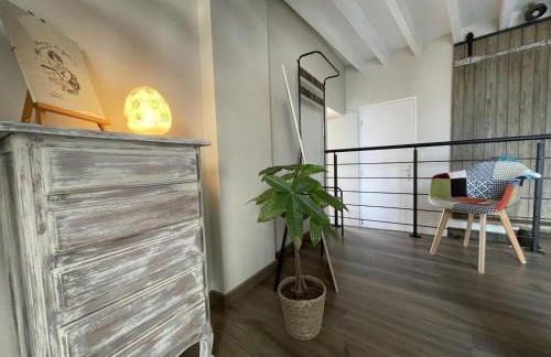 Gîte contemporain chaleureux pour 4 avec piscine partagée - FR-1-489-444 - Foto 9