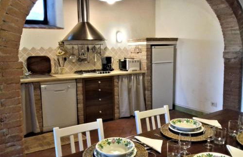 Pasqui Villas La Capanna accogliente casa in paese con vista piscina WiFi - Foto 26