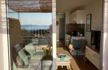 Les Restanques Duplex 4 pers Les Magnolias Magnifique vue mer - Foto 12