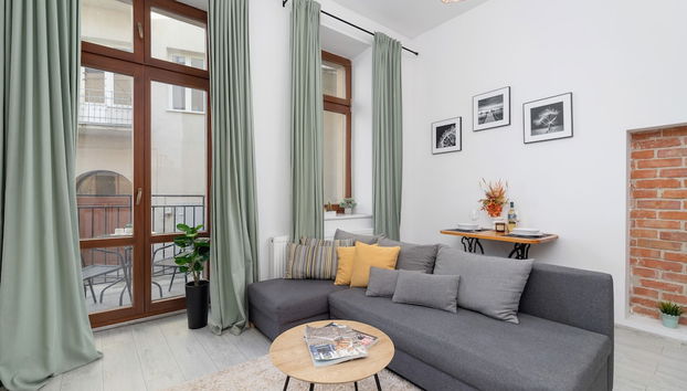 Ground Floor Studio in Cracow by Renters - Foto 4, Habitación