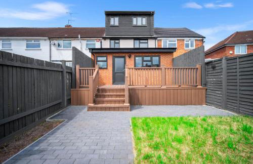 5 bedroom house Solihull 10 mins drive from BHX & NEC Private off road parking - Foto 36