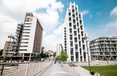 A21 Rhine view condo by the 3-countries-bridge - Foto 4