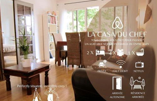 Chez Fiatope - Appartement Calme avec balcon & Parking, proche T6 - Foto 1