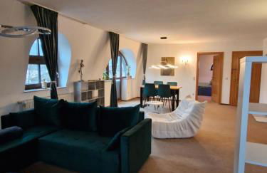 Stadtvilla Apartment mit Schlossblick - Foto 1