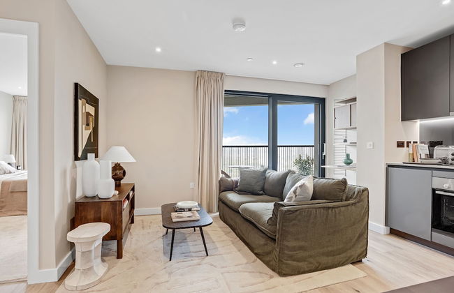 Chic One-bedroom Apartment Near Stratford - Foto 6