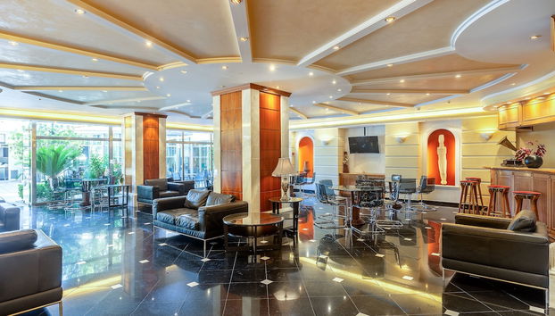 Sitzecke in der Lobby