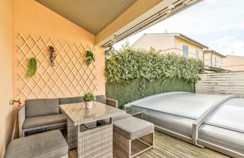 Villa St Simon - 11 couchages, piscine, parking, parfait entre famille, amis ou pros - Foto 35