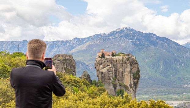 Immortalando il paesaggio circostante