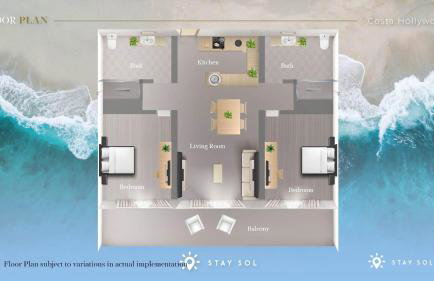Beachfront Condo-ROOFTO POOL- 2 BEDROOMS 2 BR ! - Foto 68