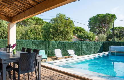 Plan de la Tour M2 - Villa 6 pers climatisée, 3 ch, piscine privée chauffée, calme & verdure - Foto 21