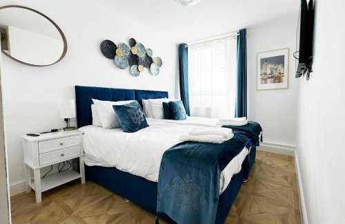 Big Ben Panorama, Parliament View, 3 bedrooms, Central London, Luxurious flat for 6 guests - Foto 8