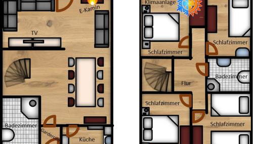 Seepark Kirchheim Ferienhaus bei Zeta mit Sauna - Foto 2