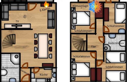 Seepark Kirchheim Ferienhaus bei Zeta mit Sauna - Foto 2