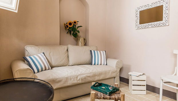 Zona de estar del vestíbulo