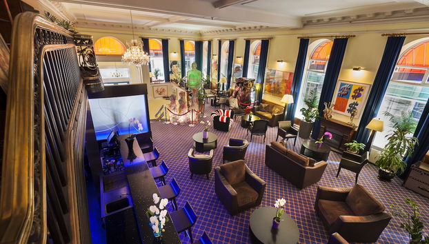 Zona de estar del vestíbulo