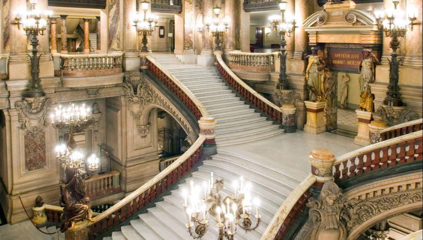 Intérieur de l'Opéra de Garnier