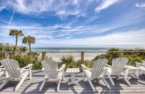 Oceanfront Home in NSB on No Drive Beach 4009S - Foto 1