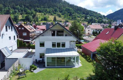 Ferienwohnung am Enzufer mit Balkon in Bad Wildbad im Schwarzwald - Foto 8