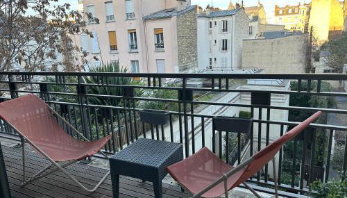 Appartement 2 pièces 57m2 Terrasse sur cour Proche Paris Porte Maillot - Foto 2