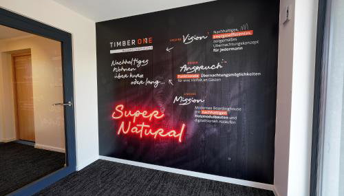 Timber One Boardinghouse Dorfen - Foto 3, Lobby or reception