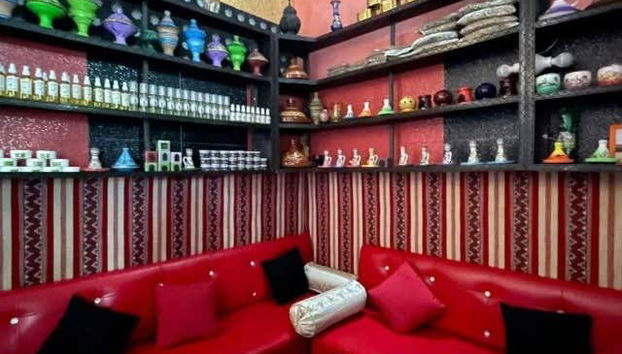 Interior del spa de Agadir