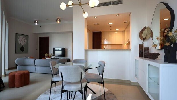 Elegant 1BR Oasis Burj Vista - Foto 5, Servicio de comidas en la habitación