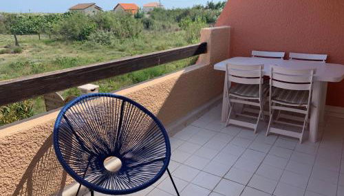 Mon Petit Paradis, vue sur dunes et mer, accès direct plage Robinson, terrasse, WIFI, parking privé, très ressourçant, à Marseillan Plage - Foto 4