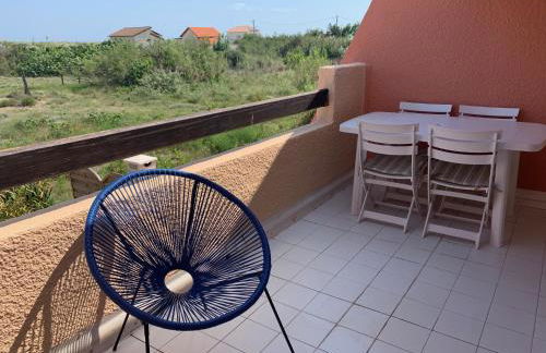 Mon Petit Paradis, vue sur dunes et mer, accès direct plage Robinson, terrasse, WIFI, parking privé, très ressourçant, à Marseillan Plage - Foto 4