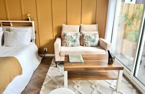 La Petite Oasis - pour 2pers - 2km du Centre Juno Beach et plage du Débarquement - 10min à pieds du centre ville & de la plage - balcon - exposition sud - stationnement & wifi gratuits - Photo 12