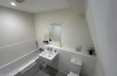 HM112 Penthouse Apartment with Lake View & free Spa Access- Lower Mill Estate Cotswolds - Foto 13