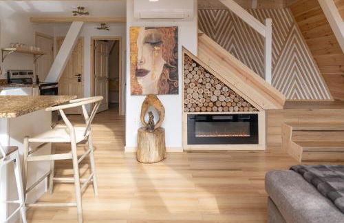 Valhalla Cabins AFrames with hot tubs & sauna - Foto 53