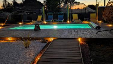 L'échappée Huroise, piscine et spa privatifs - Foto 4