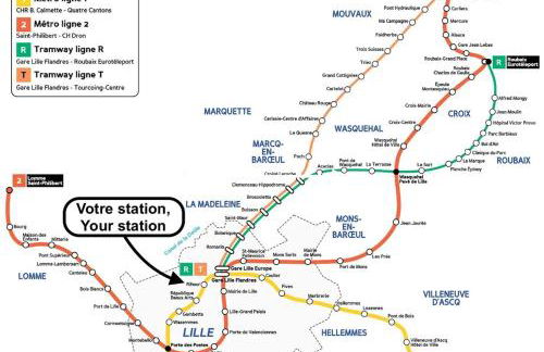 Fully-equipped apartment near the center of Lille - Photo 22