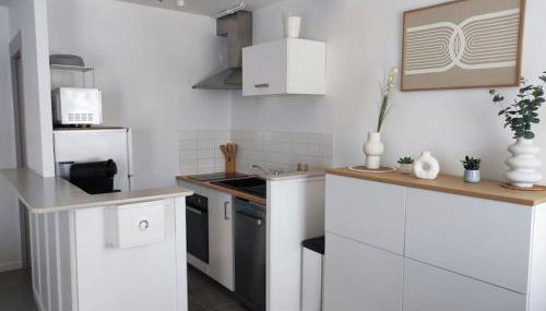 Belle maison quartier calme proche plage mer - Foto 5, stove, dishwasher, toaster