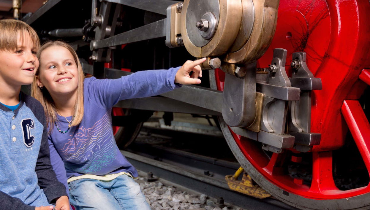 Ingresso do Museu Suíço do Transporte