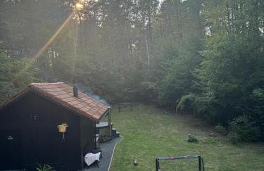 Forest Cabin Nest-Family Retreat for 7 with Sauna & Hot tub - Foto 26
