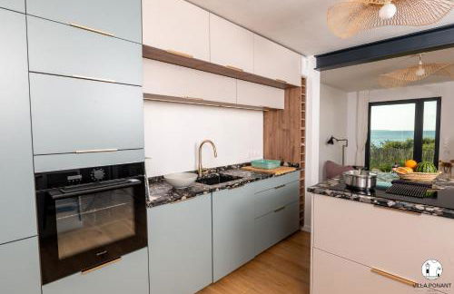 Villa Ponant 5 étoiles à Doëlan, piscine face mer - Foto 19