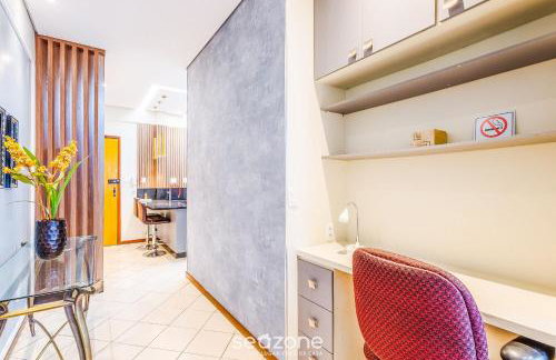 Apt completo com varanda, Setor Sudoeste - POR0017 - Foto 9