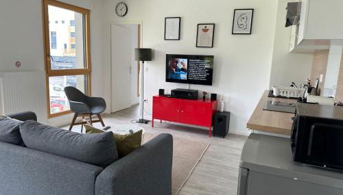 Cosy 2 pièces et parking 30 mns Gare du Nord by immo kit bnb - Foto 5