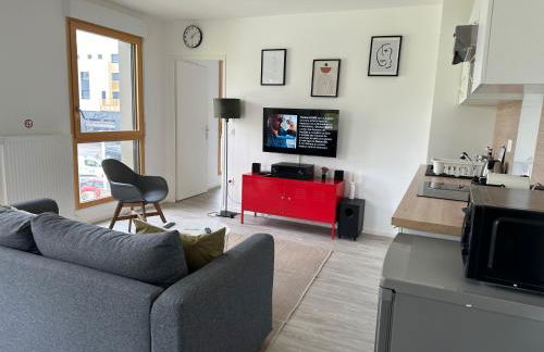 Cosy 2 pièces et parking 30 mns Gare du Nord by immo kit bnb - Foto 5