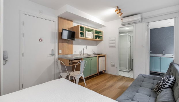 Ssaoluiz419 Studio S o Luiz - Foto 5, Habitación