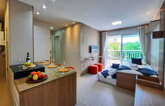 Beach Way Charmoso Pé na Areia 2 quartos 6 pessoas By DM Apartments - Foto 25