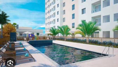 Quarto com cama de casal bem aconchegante - Foto 4