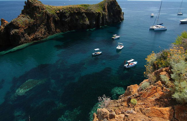 As Ilhas Eólias de Panarea e Stromboli saindo de Taormina - Tour de Dia Inteiro - Foto 1